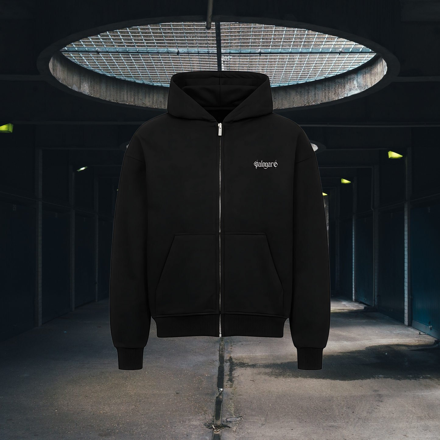 FLESH Oversized Zipper Hoodie