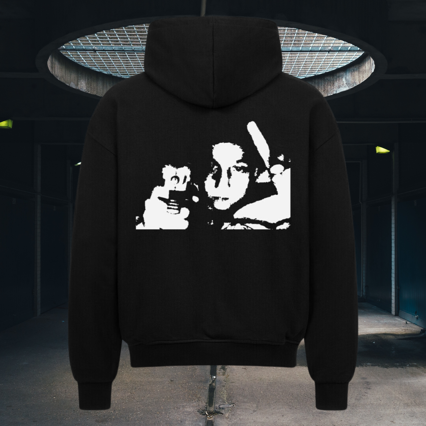 Z01 Oversized Zipper Hoodie